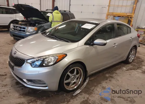 2014 Kia Forte Ex from USA, damaged, VIN KNAFZ4A83E5164670